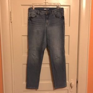 Old Navy Slim Power Straight Jeans